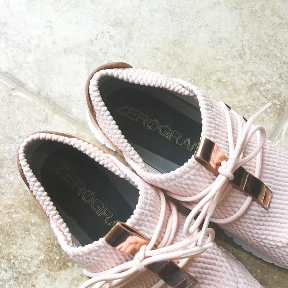 Cole Haan Zerogrand Quilted Sneaker in Peach Blush - Picture 7 of 7